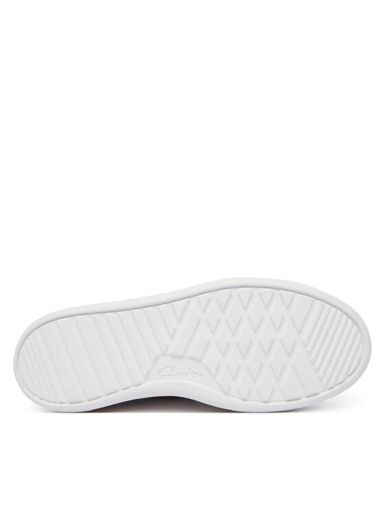 Clarks Снікерcи Clarks Hollyrose Zip 26185917 Білий