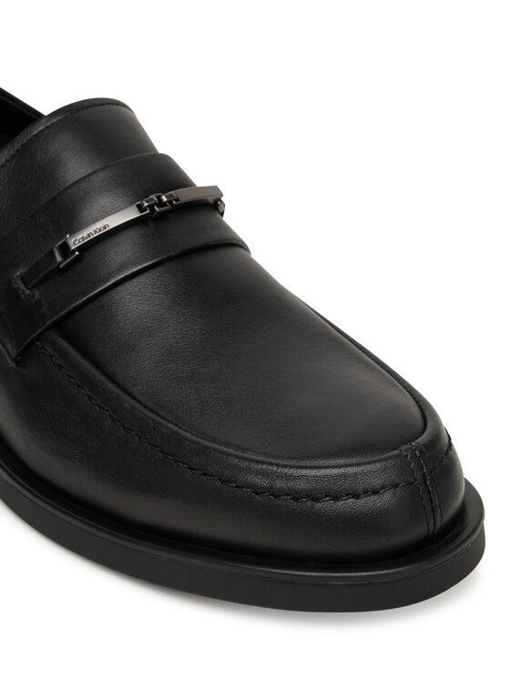 Calvin Klein Loafersy Calvin Klein Flex Dress Loafer W/Bit Lth HM0HM01894 Černá