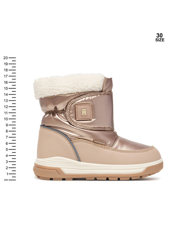 Tommy Hilfiger Śniegowce Tommy Hilfiger Mayla T1AD-35203-1474 S Beżowy
