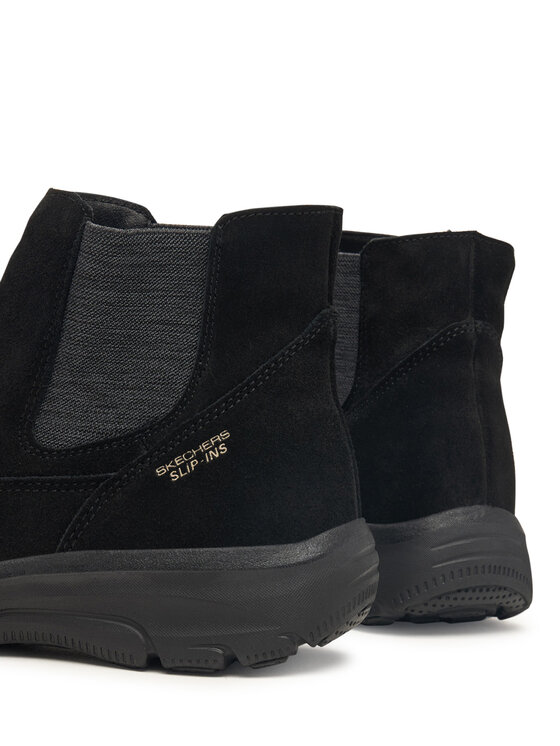 Skechers Μποτάκια με λάστιχο Skechers 169109/BBK Μαύρο
