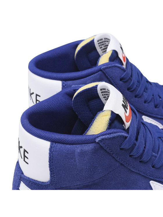 Nike Sneakersy Nike Blazer Mid '77 Suede CI1172 402 Modrá