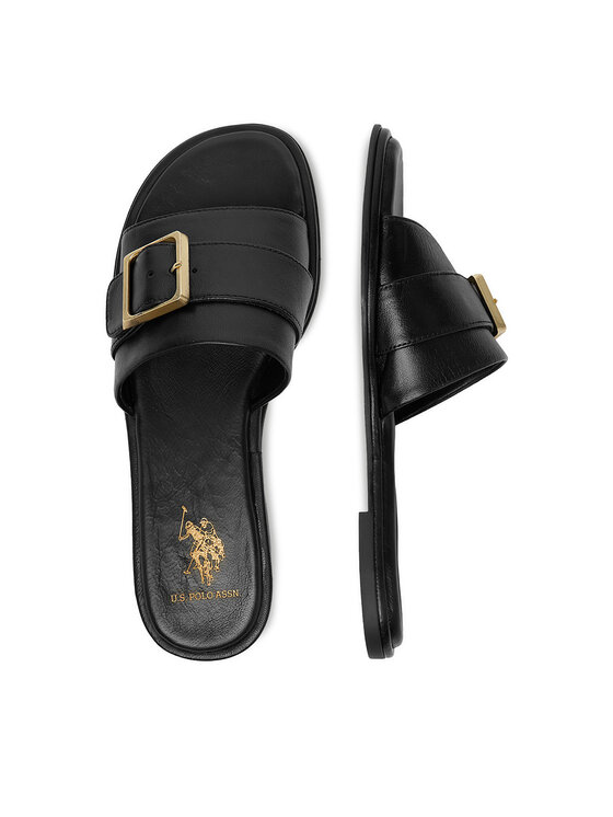U.S. Polo Assn. Шльопанці U.S. Polo Assn. EO-TEMPE001W/6L1 Чорний
