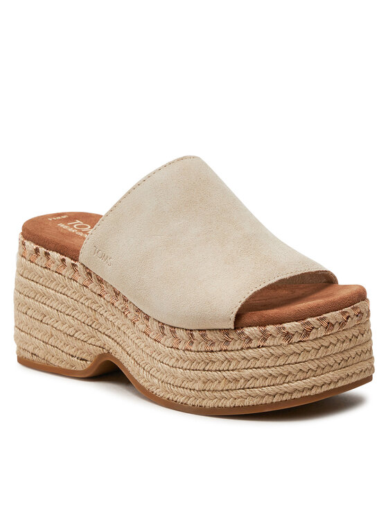 Toms Εσπαντρίγιες Toms Laila Mule 10020747 Εκρού