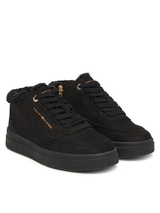 Tommy Hilfiger Sneakers Tommy Hilfiger Modern Court Sneaker Mc Wl FW0FW09000 Nero