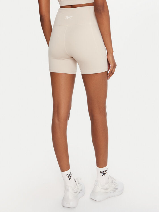 Reebok Reebok Kolesarske hlače Reebok X Ewa Chodakowska RK25314CCW Kremna Slim Fit