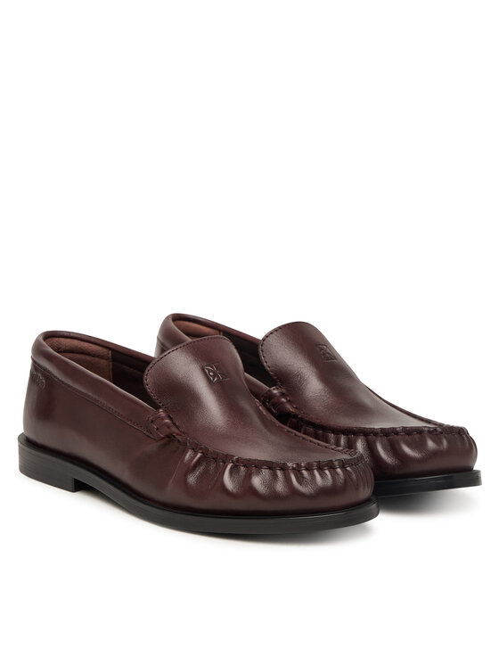 Calvin Klein Mocassini Calvin Klein Round Essential Loafer Lth HW0HW03195 Marrone