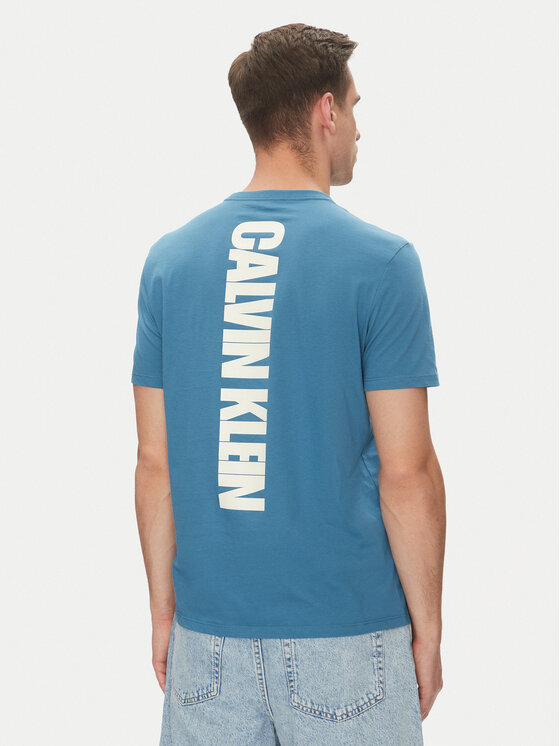 Calvin Klein Jeans Calvin Klein Jeans Majica LV04RC846G Modra Regular Fit
