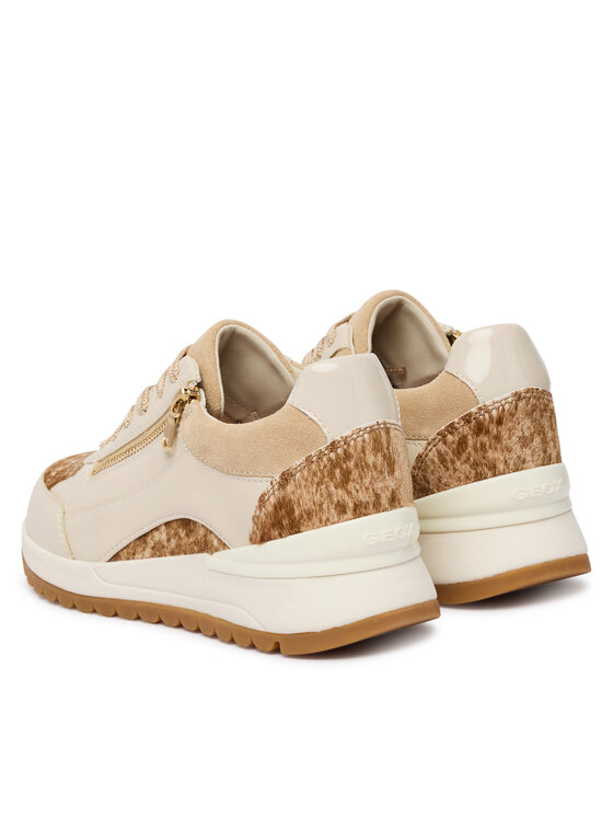 Geox Sneakersy Geox D Desya D6600A 085QS C1122 Złoty