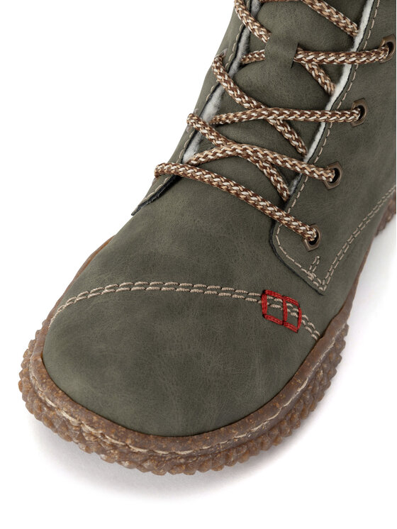 Rieker Botines planos Rieker Y8441-54 Verde