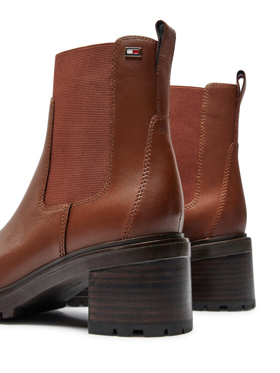 Tommy Hilfiger Botines Chelsea Tommy Hilfiger FW0FW08163 Marrón