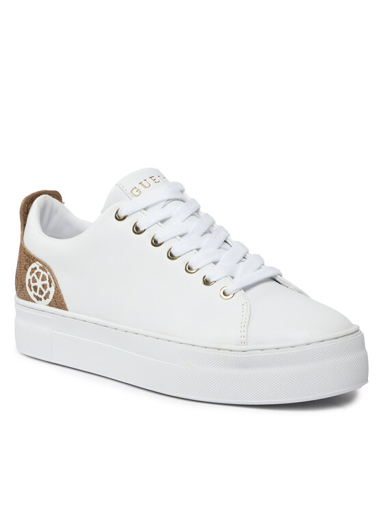 Guess Snīkeri Guess Gianele4 FLPGN4 ELE12 Balts