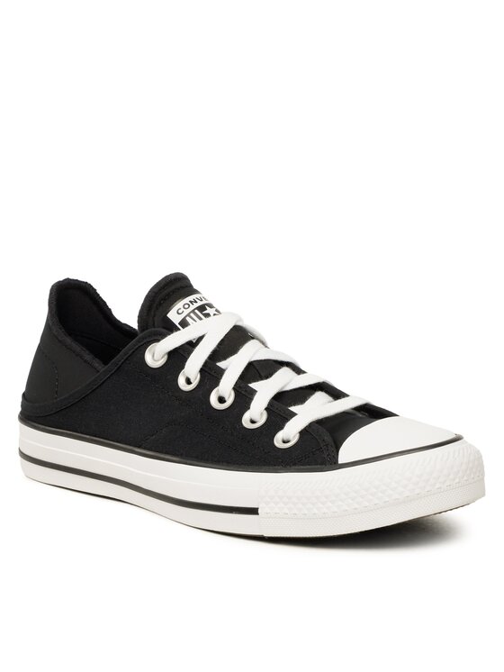 Converse Sportbačiai Converse Chuck Taylor All Star Crush Heel Ox A03075C Juoda