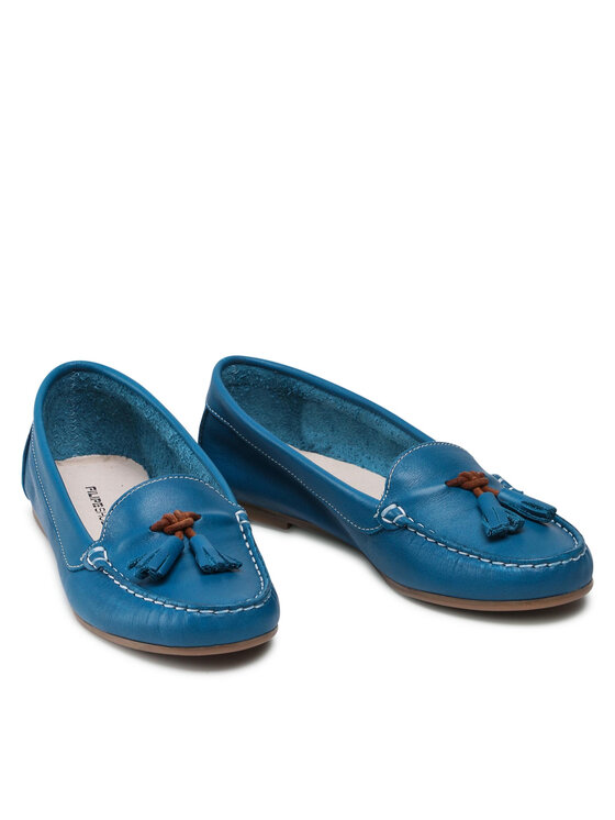 Filipe Mokasíny Filipe 8339 Modrá