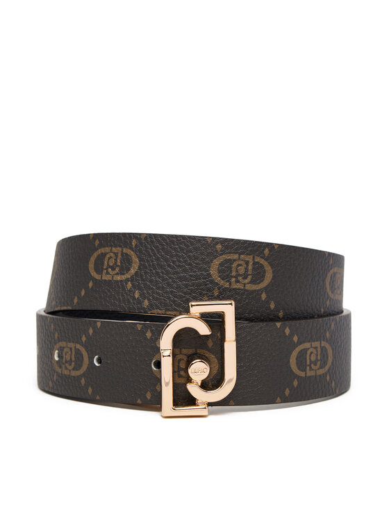 Liu Jo Колан Liu Jo Reversible Hips Belt AF5239 E0053 Черен