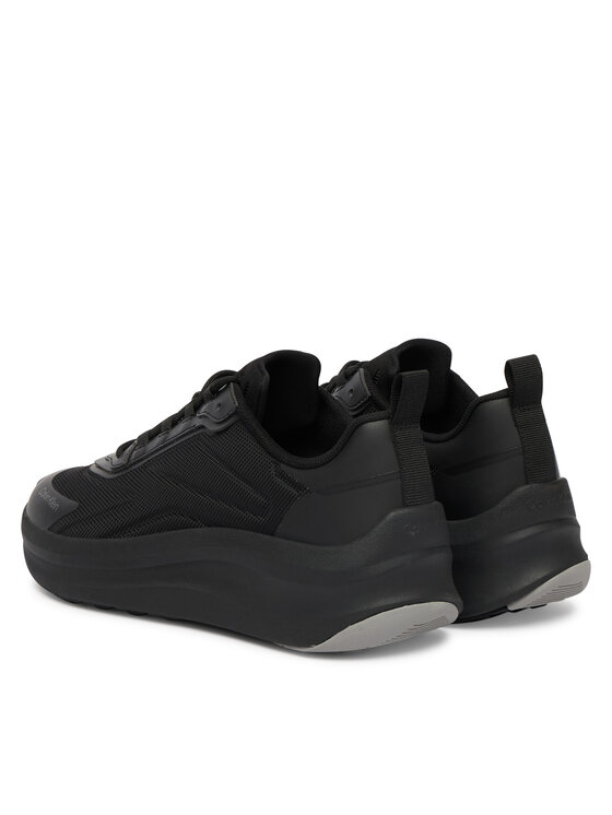 Calvin Klein Snīkeri Calvin Klein Chunky Runner Laceup Hf Blst Ny HW0HW03111 Melns