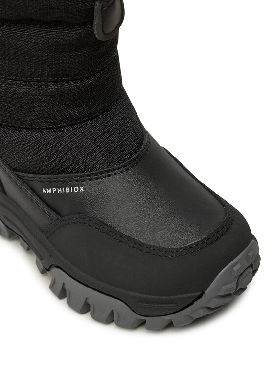 Geox Čizme za snijeg Geox J Himalaya Boy B Abx J26FRA 0FU54 C9999 M Crna