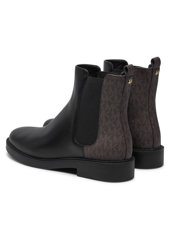 MICHAEL Michael Kors Kotníková obuv s elastickým prvkem MICHAEL Michael Kors Hazel Chelsea Bootie 40F4HZMEFL Černá