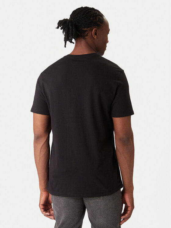Calvin Klein Jeans Calvin Klein Jeans Camiseta 2Tone Graphic LV14RE829G Negro Regular Fit