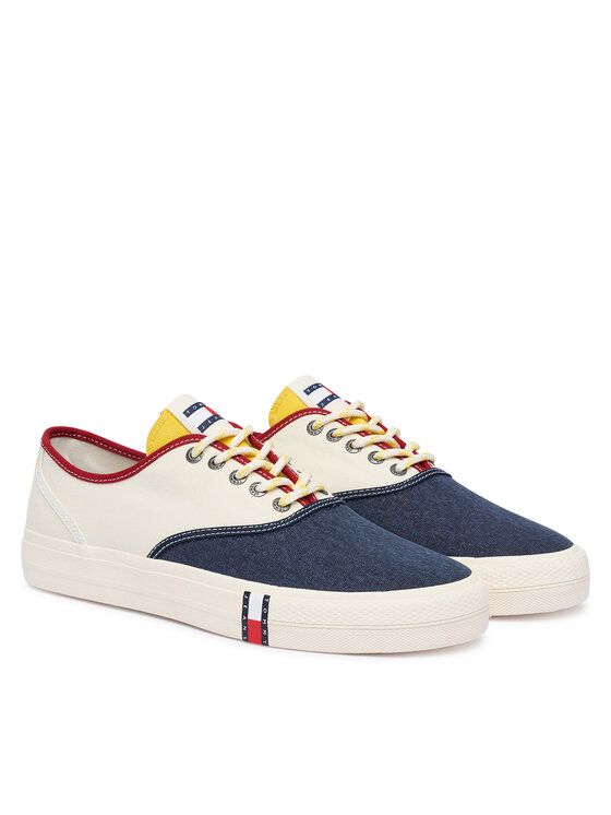 Tommy Jeans Tenisky Tommy Jeans Archive Vulc Y2K EM0EM01728 Bílá