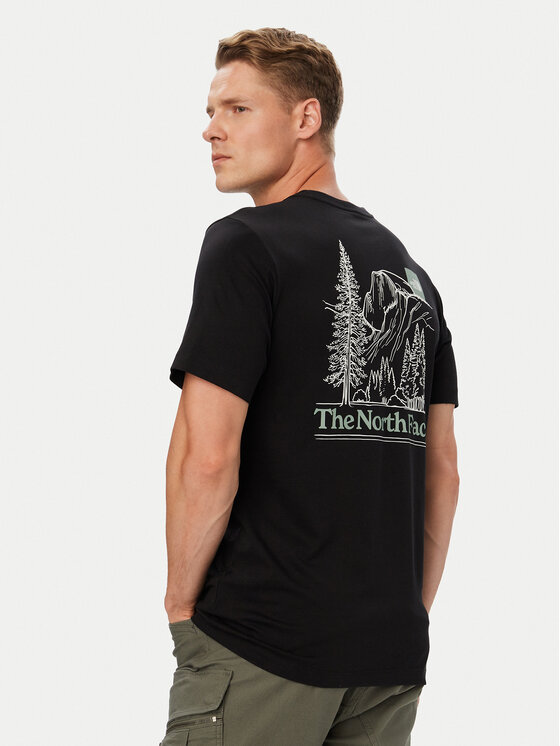 The North Face The North Face Camiseta Monte Reg Ss NF0A8JAV Negro Regular Fit