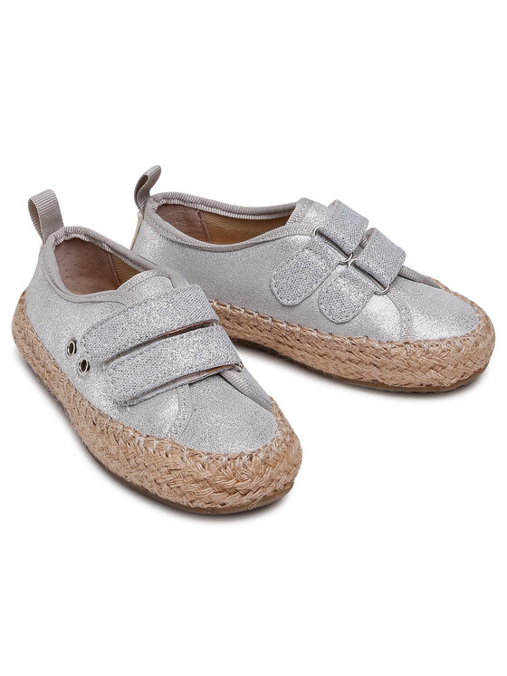 EMU Australia Espadrilles EMU Australia Millner Metallic K12506 Sudraba