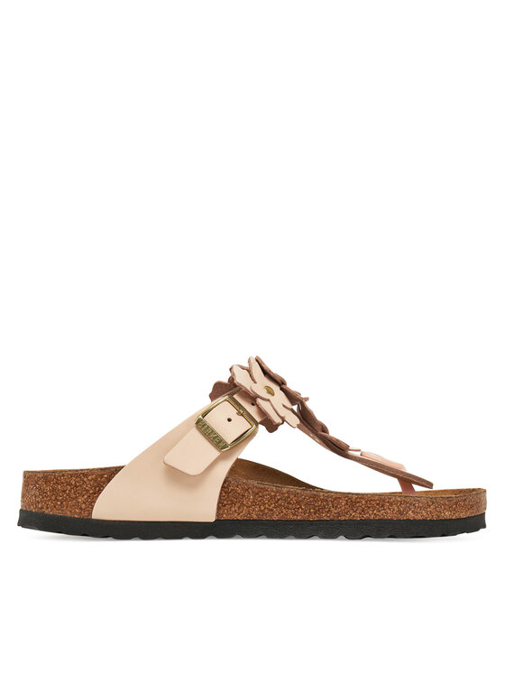 Birkenstock Čības uz pirksta Birkenstock Gizeh Flowers 1029304 Rozā
