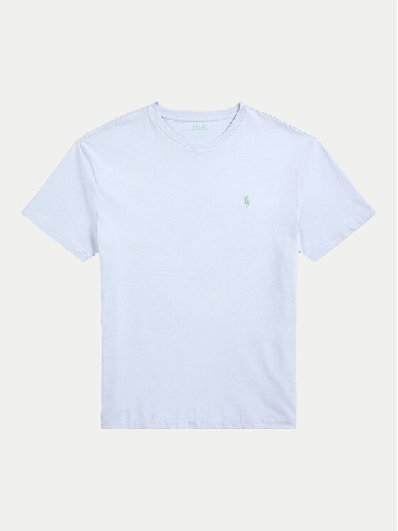 Polo Ralph Lauren Polo Ralph Lauren T-Shirt 710671438418 Γαλάζιο Slim Fit