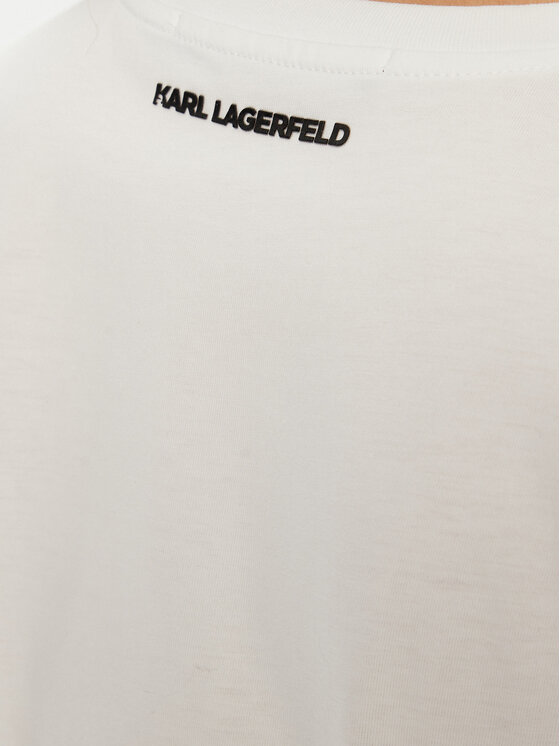KARL LAGERFELD KARL LAGERFELD T-shirt A1W17124 Bijela Regular Fit