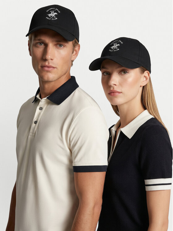 Beverly Hills Polo Club Kepurė su snapeliu Beverly Hills Polo Club CWBEO-BHPC-U3-003-SS26 Juoda