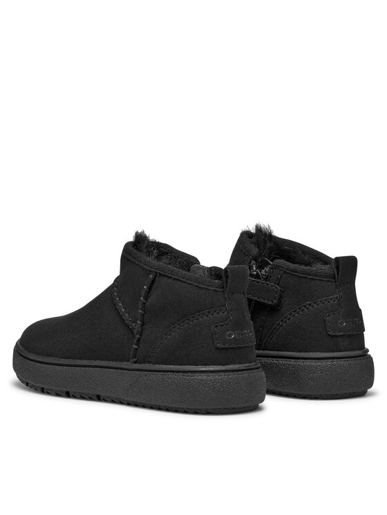 Geox Polokozačky Geox Theleven J46HUC 000AU C9999 S Černá