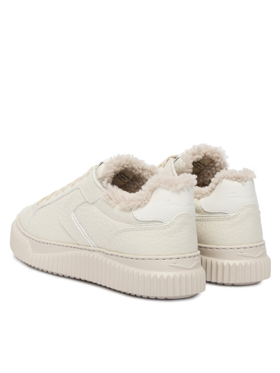 Voile Blanche Sneakersy Voile Blanche Lipari Fur 2017113.17.0N06 Écru