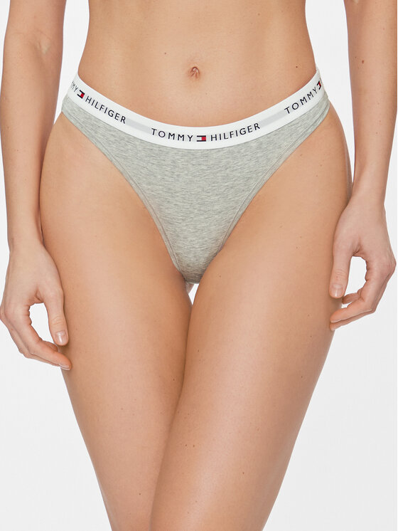 Tommy Hilfiger Tommy Hilfiger Perizoma UW0UW03835 Grigio