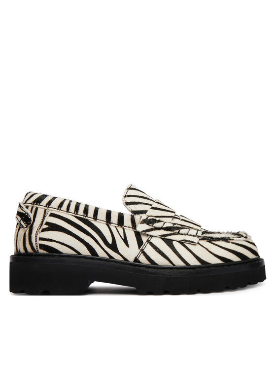 Tommy Jeans Loaferek Tommy Jeans Tjw Archive '01 Low Zebra Loafer EN0EN03064 Színes