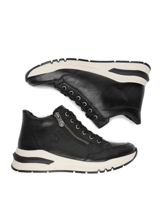 Rieker Bakancs Rieker CEO-M6644 Fekete