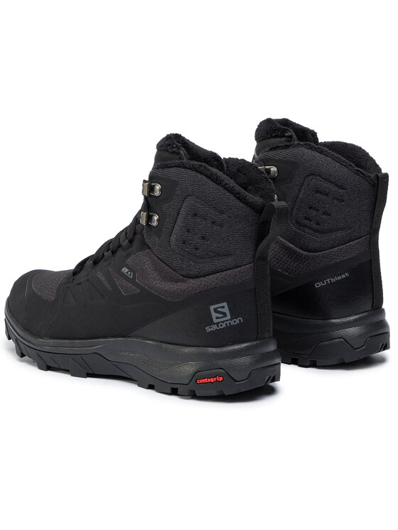 Salomon Trekkingschuhe Salomon Outblast Ts Cswp W 407950 21 V0 Schwarz