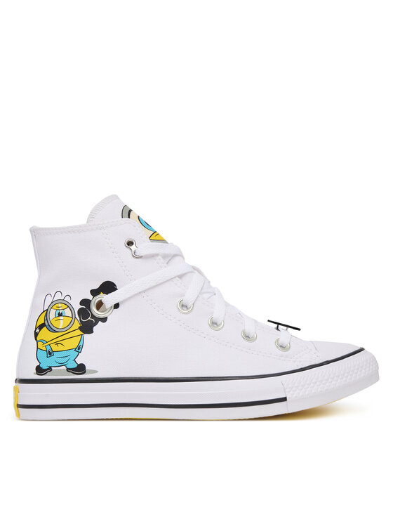 Converse Кеди Converse Minions Chuck Taylor All Star A21403C Білий