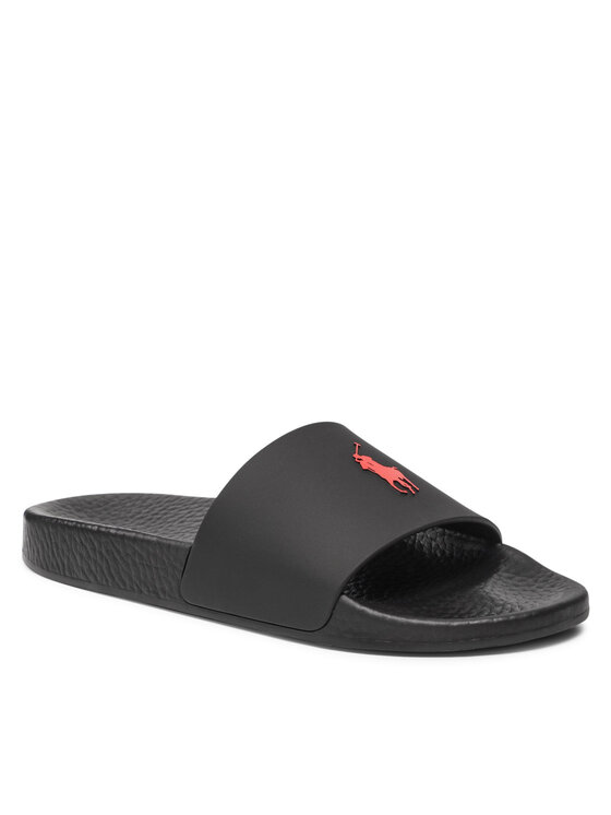 Polo Ralph Lauren Шльопанці Polo Ralph Lauren Polo Slide 809852071004 Чорний