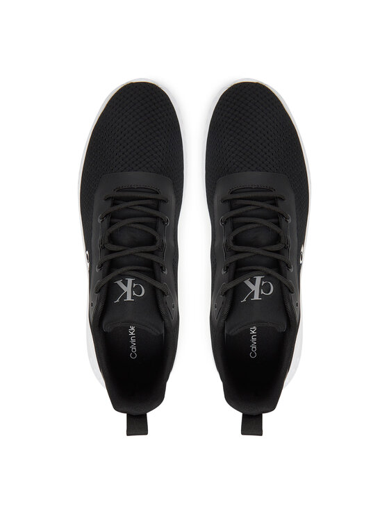 Calvin Klein Jeans Sneakersy Calvin Klein Jeans Eva Runner Mix Mesh YM0YM01285 Čierna