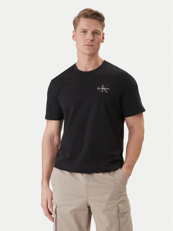 Calvin Klein Jeans Calvin Klein Jeans Conjunto de camisetas LV04RF279G Negro Regular Fit