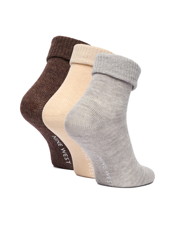 Nine West Довгі шкарпетки Nine West CEO_KR_NW_101_W_AW25_(3-PACK) Кольоровий