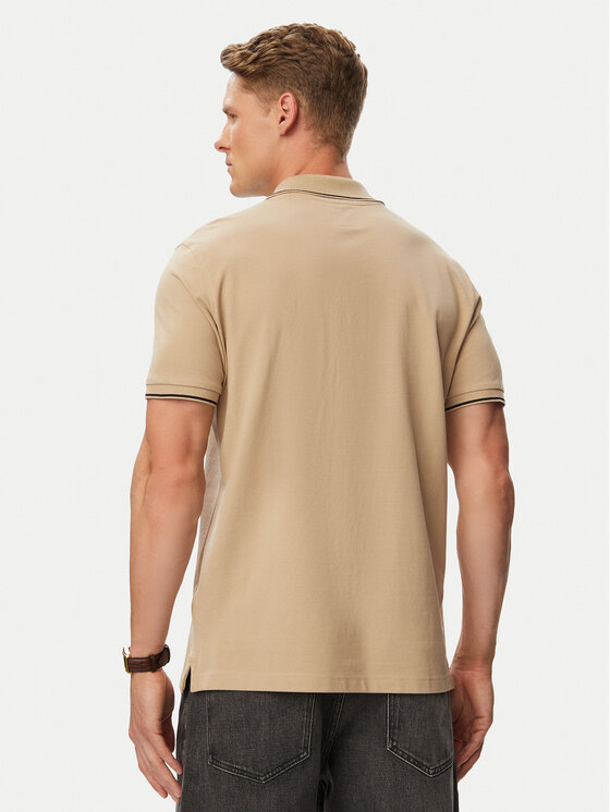 Beverly Hills Polo Club Beverly Hills Polo Club Polo P-SS26M-P42561 Beis Regular Fit