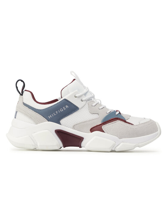 Tommy Hilfiger Tenisice Tommy Hilfiger Chunky Material Mix Sneaker FM0FM02850 Šarena
