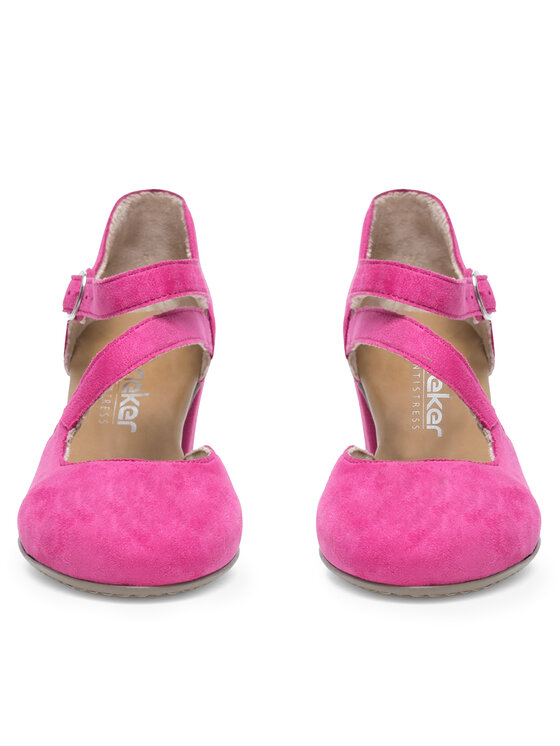 Rieker Pantofi Rieker 41080-31 Roz