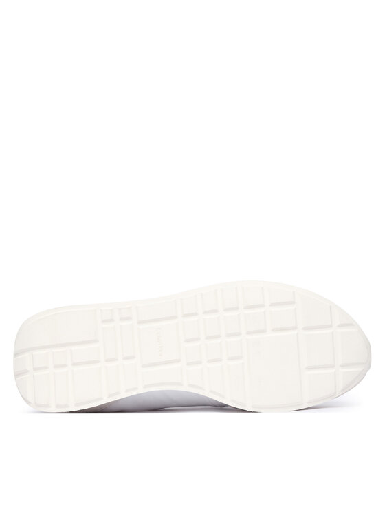 Calvin Klein Sneakersy Calvin Klein Retro Runner YM0YM01414 Kremowy
