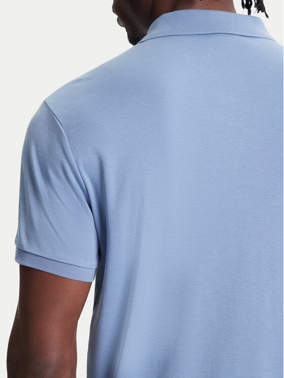 Polo Ralph Lauren Polo Ralph Lauren Поло 710704319169 Голубий Custom Slim Fit