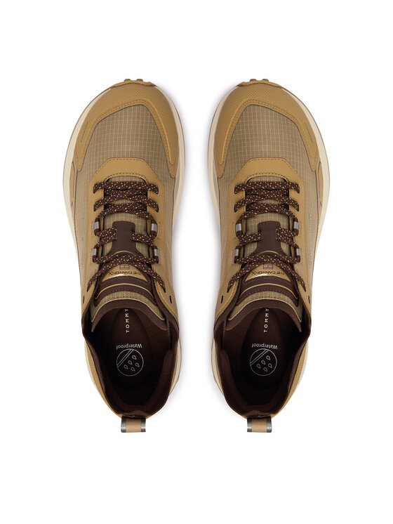 Tommy Hilfiger Sneakers Tommy Hilfiger The Canyon X M Mix Runner Wpm FM0FM06066 Marrone chiaro