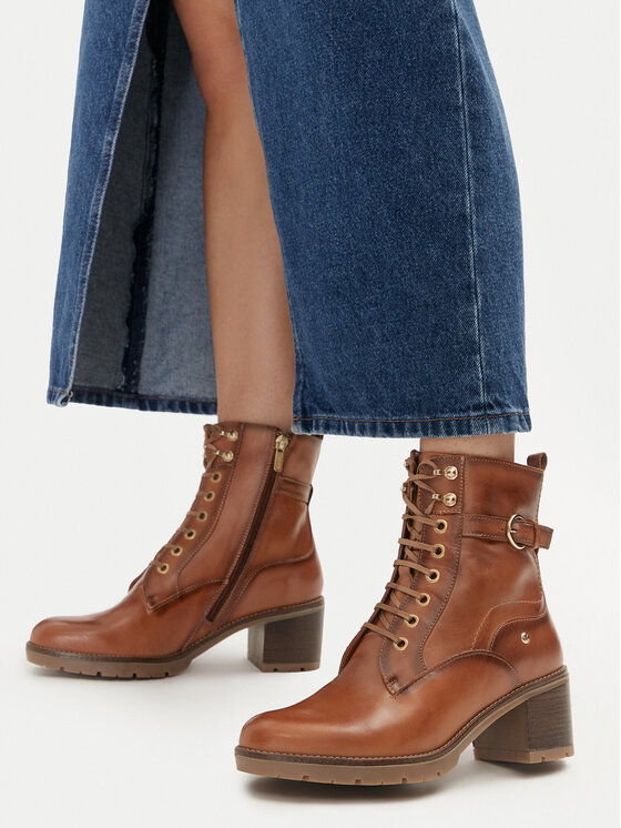 Pikolinos Šnurovacia obuv Pikolinos W7H-8510 Hnedá