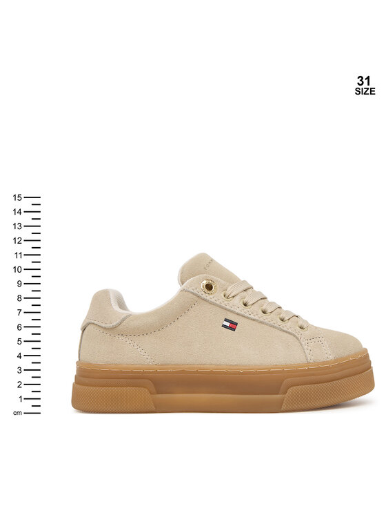 Tommy Hilfiger Sneakersy Tommy Hilfiger Jade T3A9-35098-1429 M Beżowy