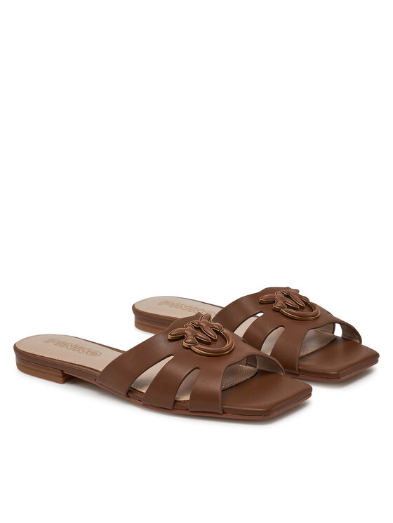 PINKO Šlepetės PINKO Marli 09 SD0313P003 Ruda