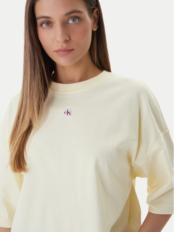 Calvin Klein Jeans Calvin Klein Jeans T-Shirt LV047D204G Κίτρινο Oversize